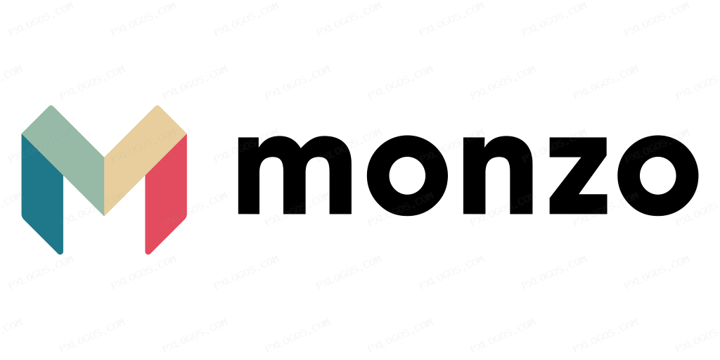Monzo Wordmark Logo PNG with transparent background