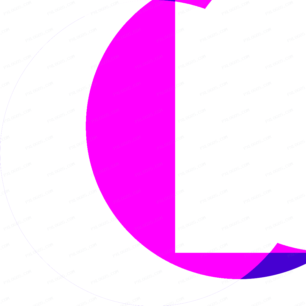 Moon Logo PNG with transparent background