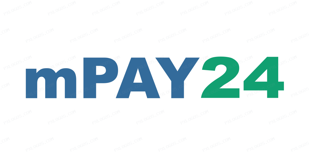 Mpay24 Wordmark Logo PNG with transparent background