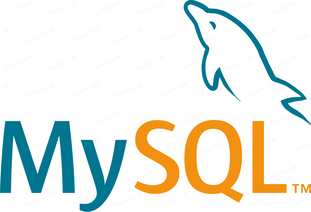 MySQL Wordmark Logo PNG with transparent background
