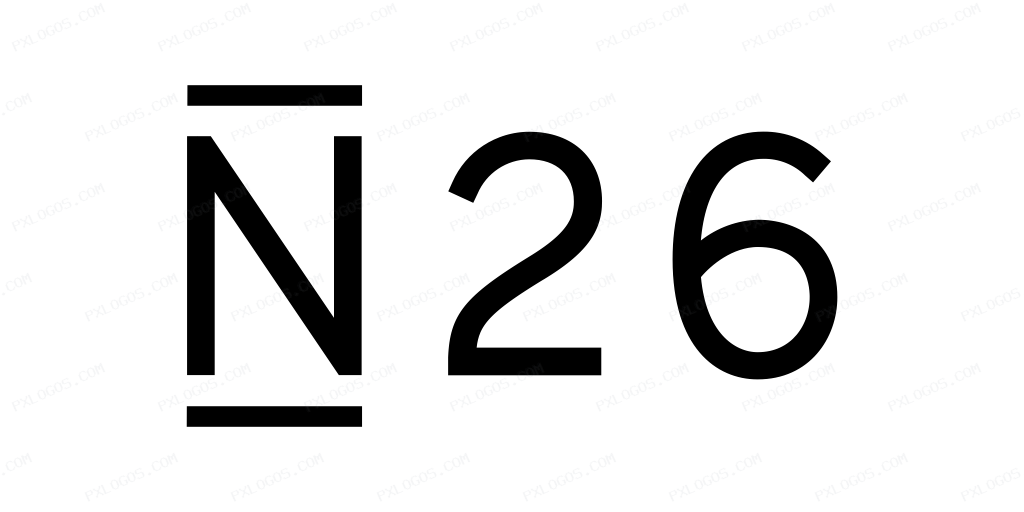 N26 Wordmark Logo PNG with transparent background