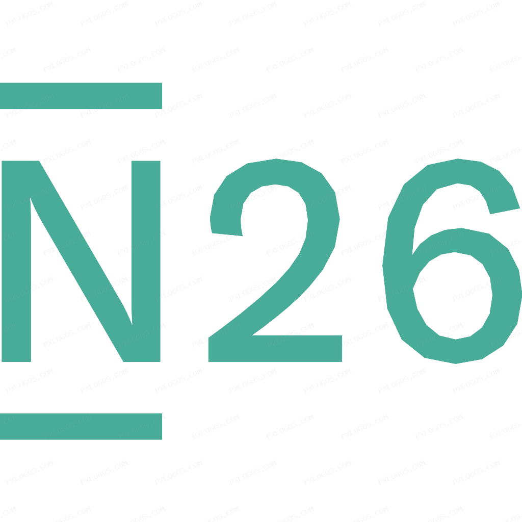N26 Logo PNG with transparent background