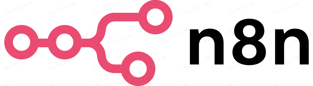 N8n Wordmark Logo PNG with transparent background