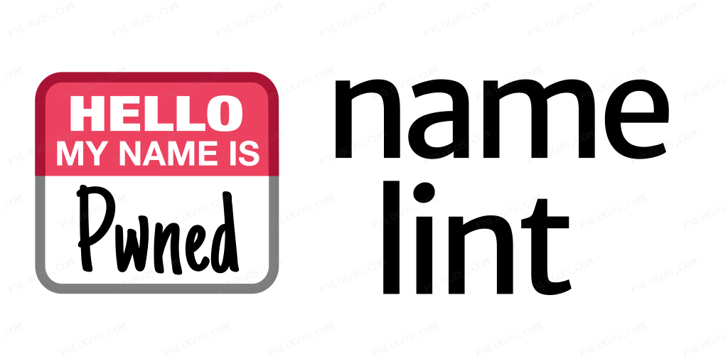 Namelintdev Wordmark Logo PNG with transparent background