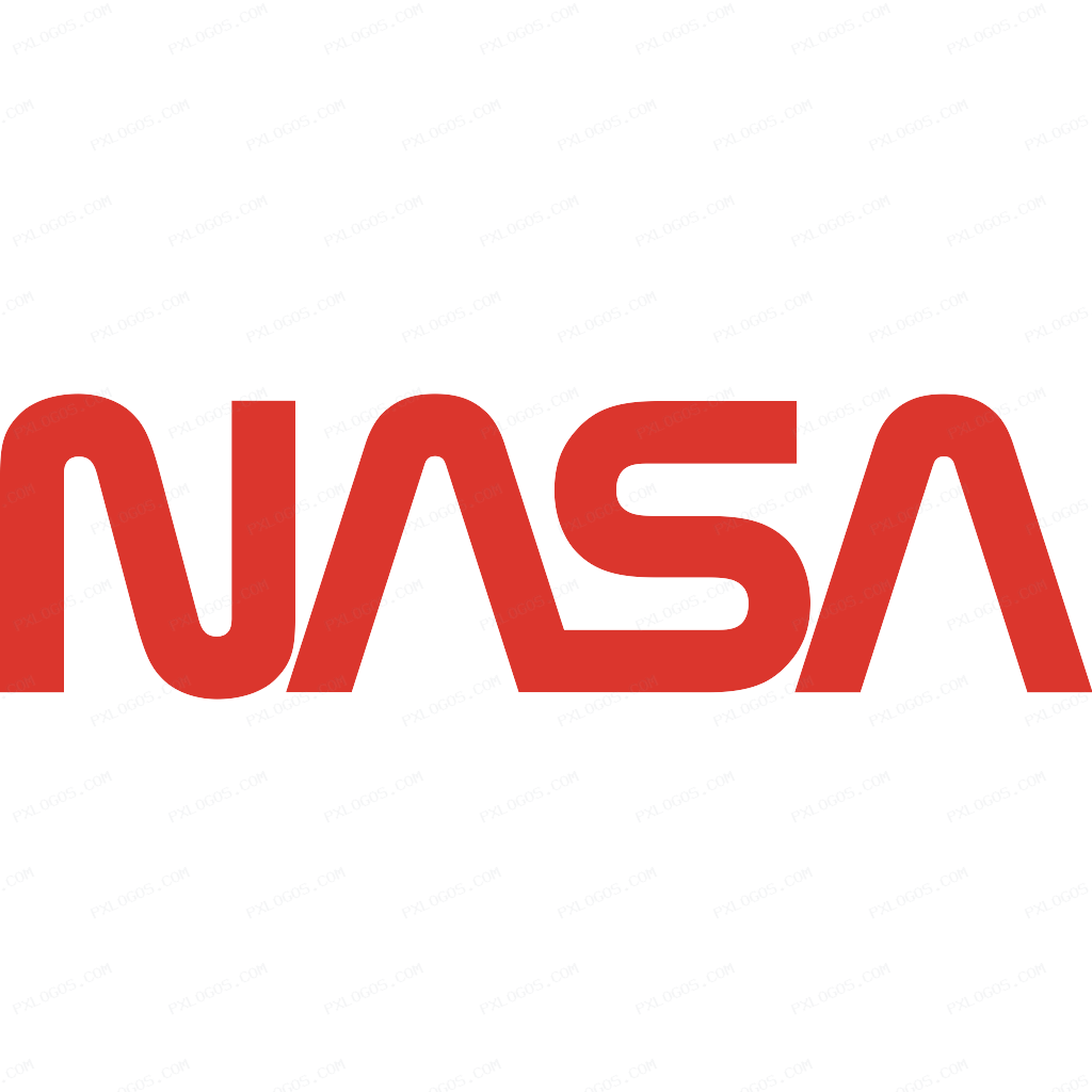 Nasa Worm Logo PNG with transparent background