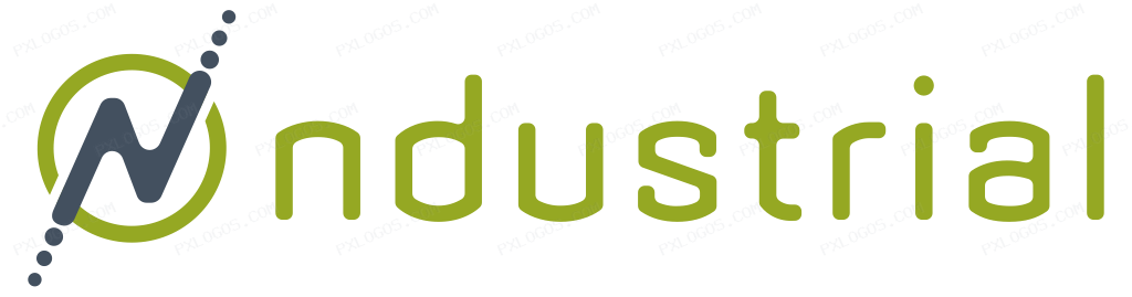 Ndustrial Logo PNG with transparent background