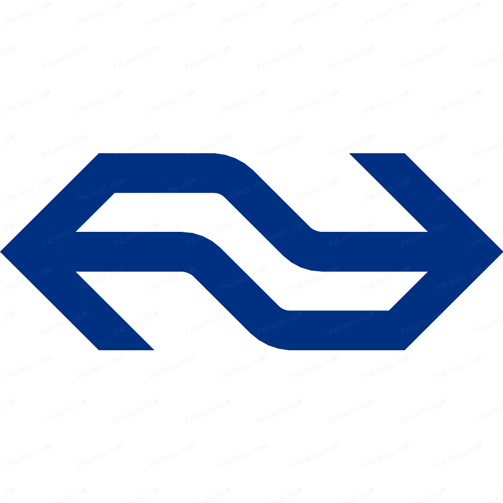 Nederlandse Spoorwegen Logo PNG with transparent background