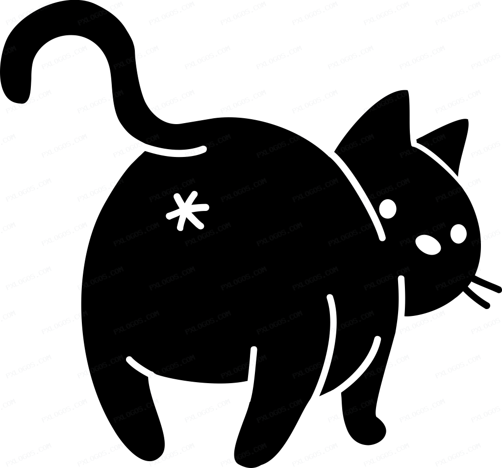 Neko Logo PNG with transparent background
