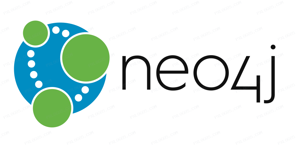 Neo4j Wordmark Logo PNG with transparent background