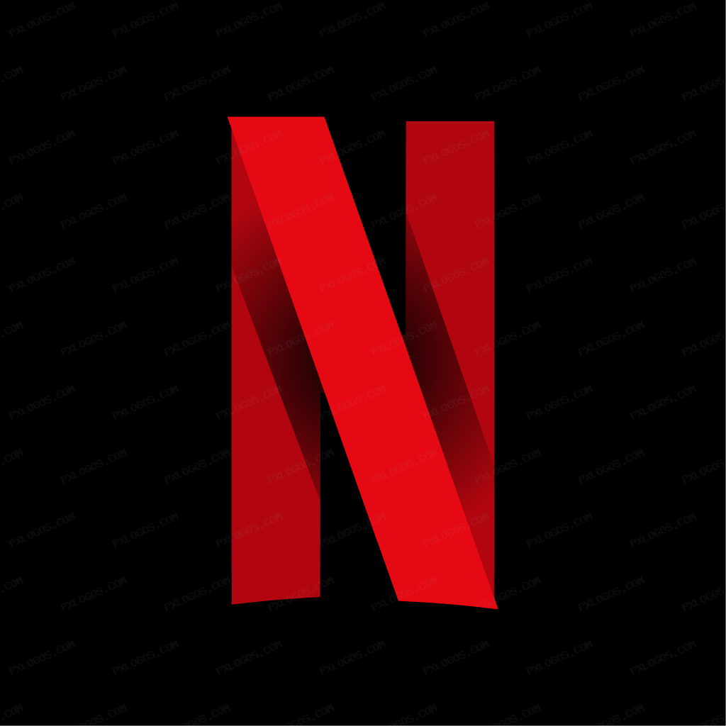 Netflix Logo PNG with transparent background