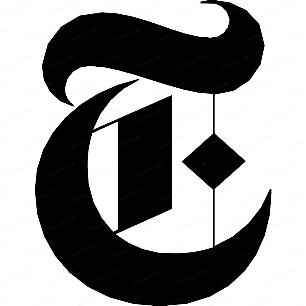 New York Times Logo PNG with transparent background
