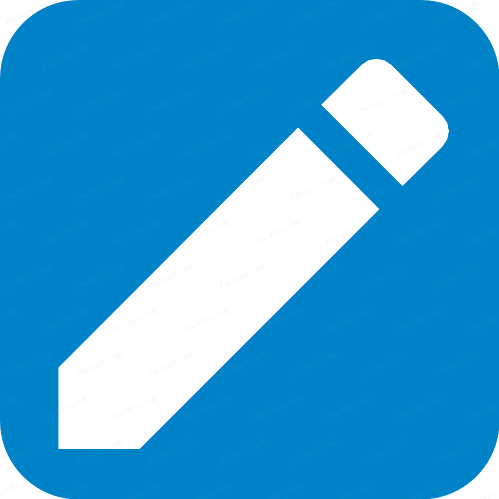 Nextcloud Notes Logo PNG with transparent background