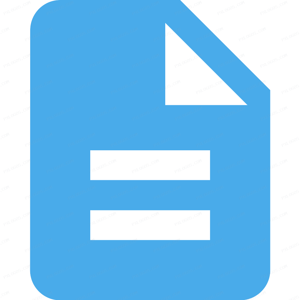 Nextcloud Office Document Logo PNG with transparent background