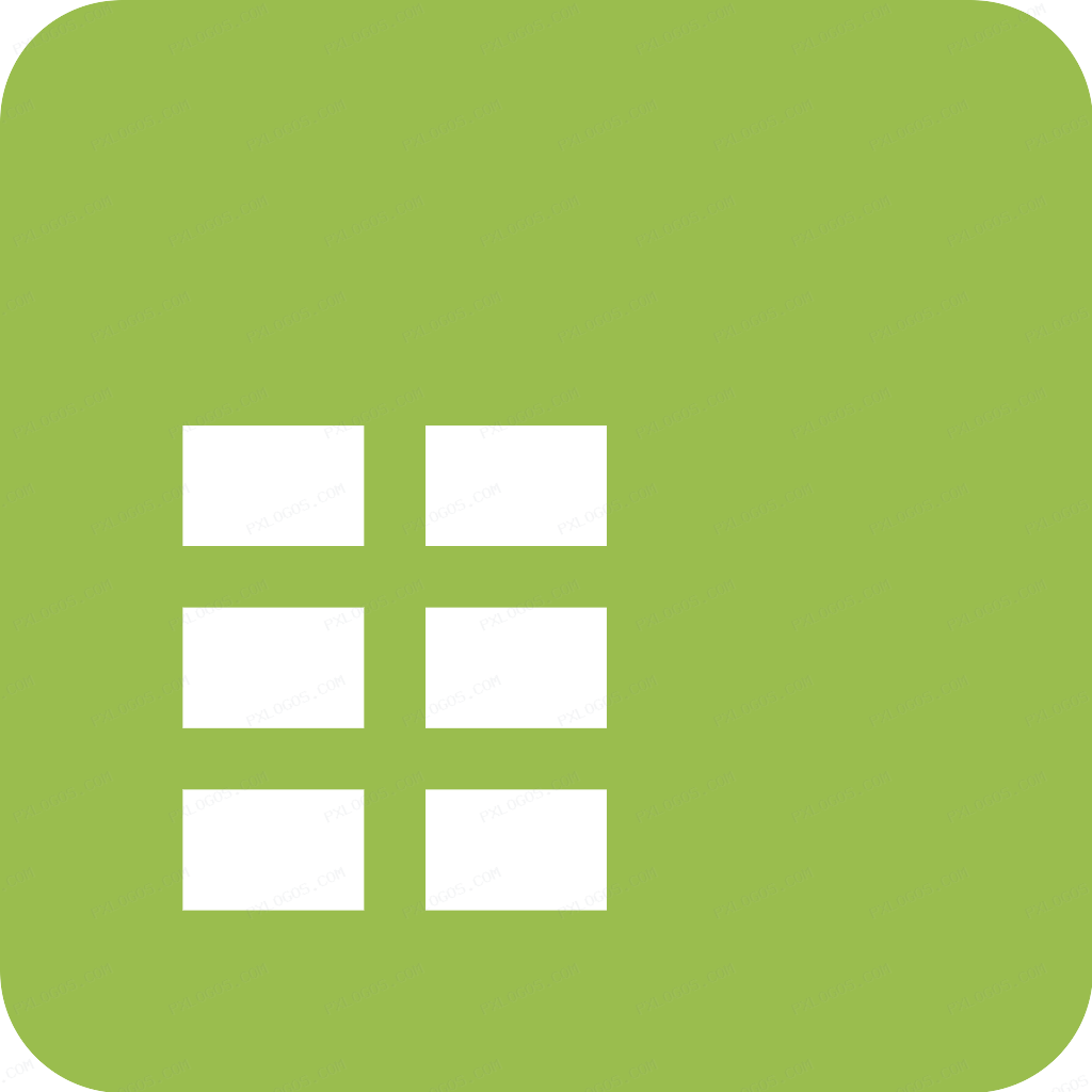 Nextcloud Office Spreadsheet Logo PNG with transparent background