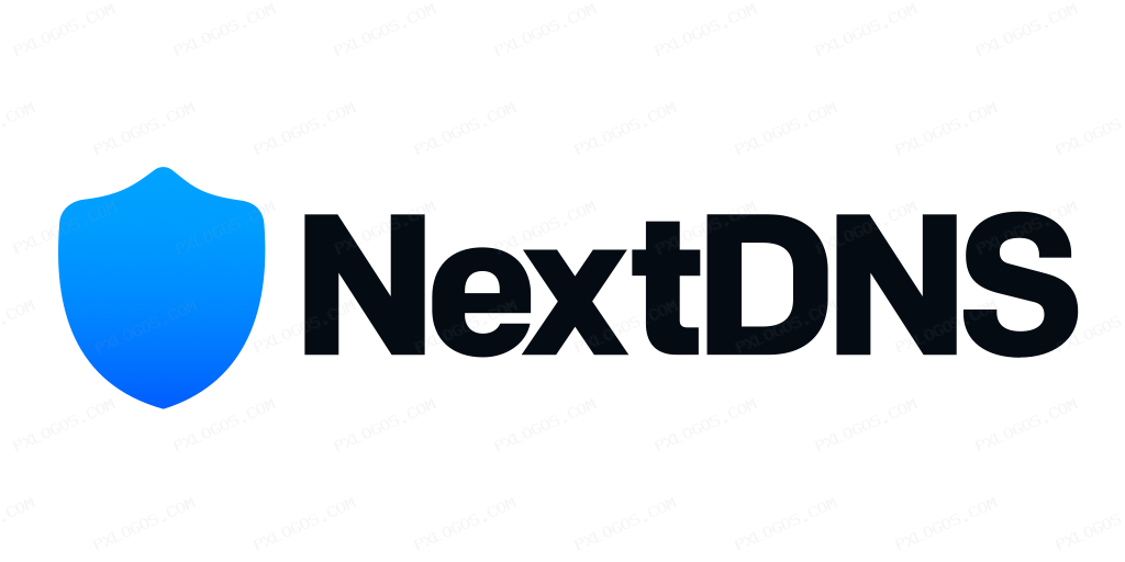 Nextdnsio Wordmark Logo PNG with transparent background