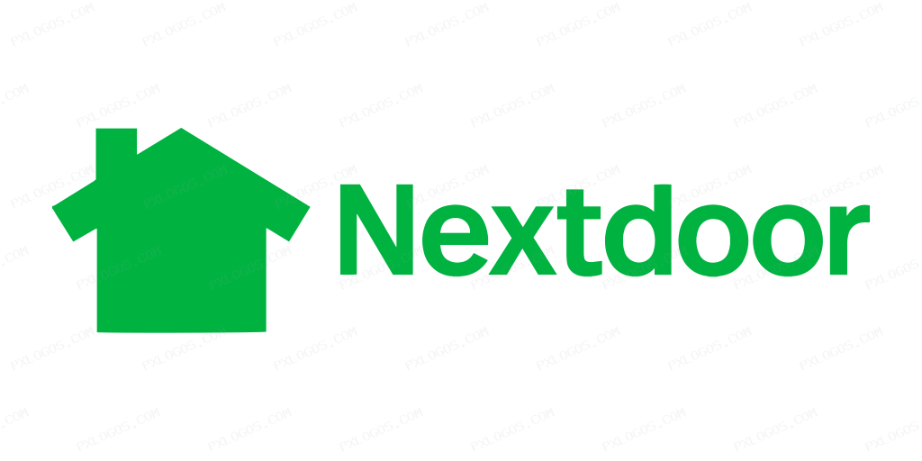 Nextdoor Wordmark Logo PNG with transparent background