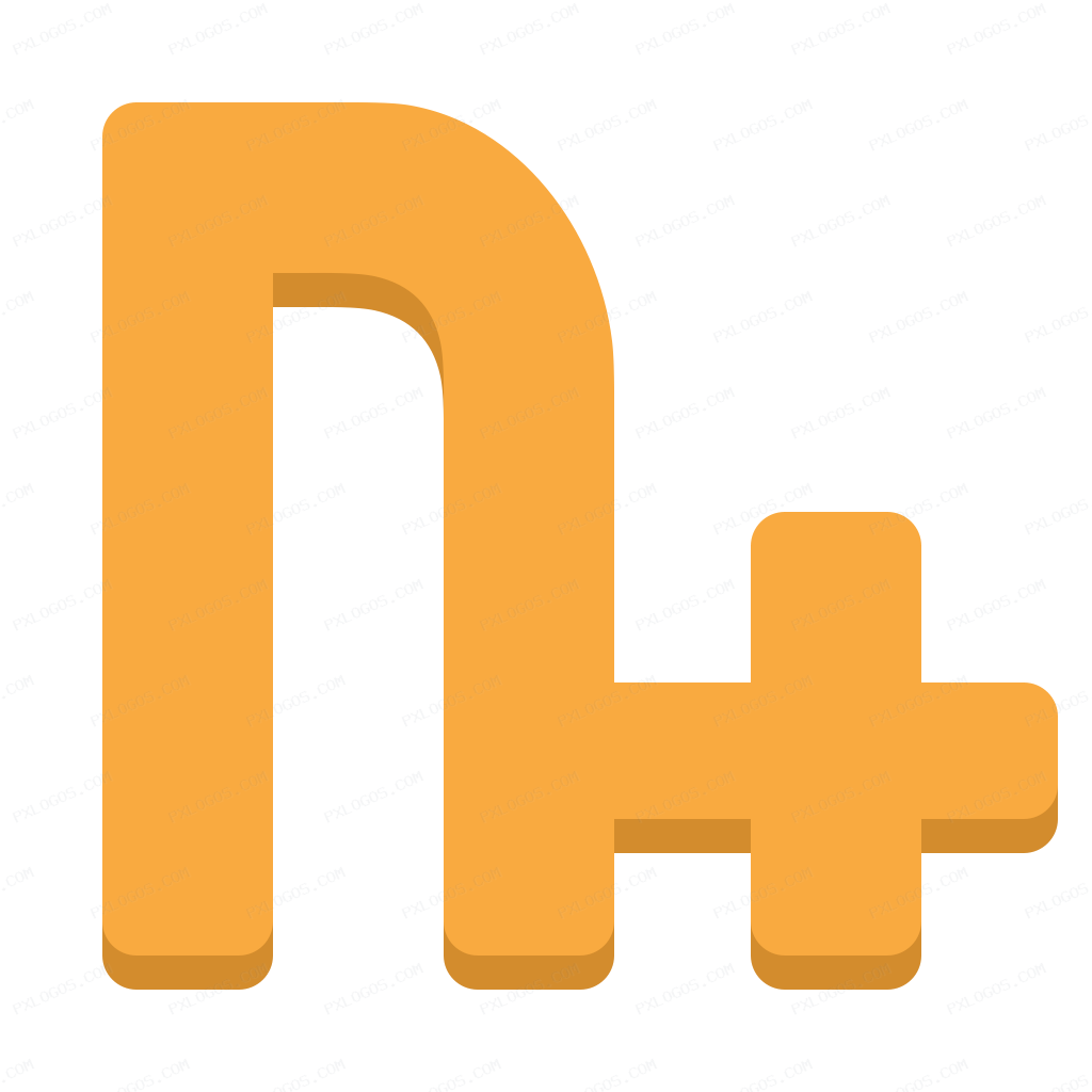 Nicotine Plus Logo PNG with transparent background