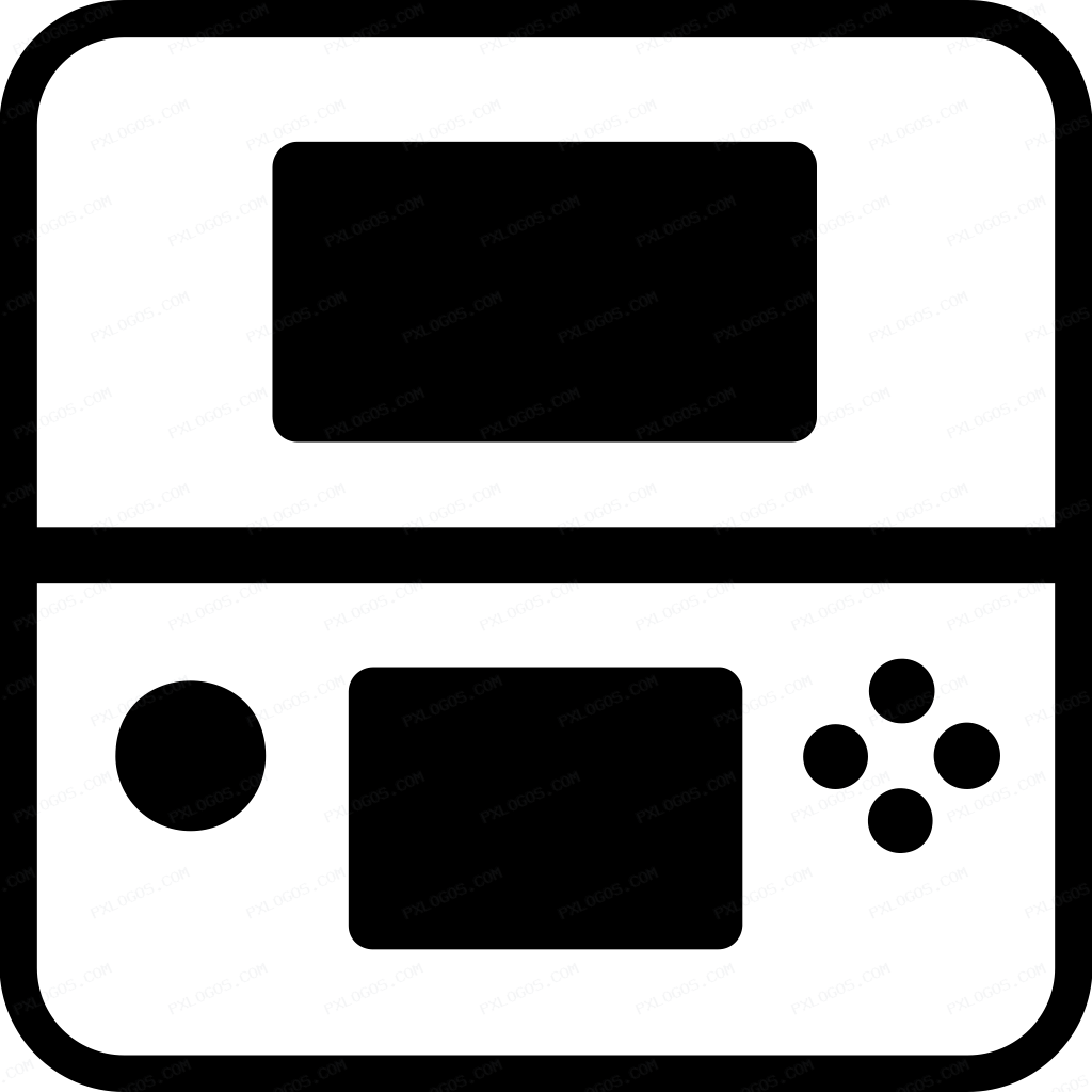 Nintendo 3ds Logo PNG with transparent background
