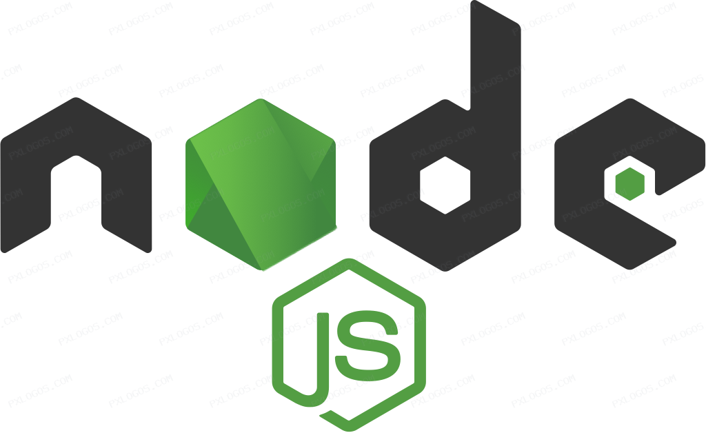 Node.js Wordmark Logo PNG with transparent background