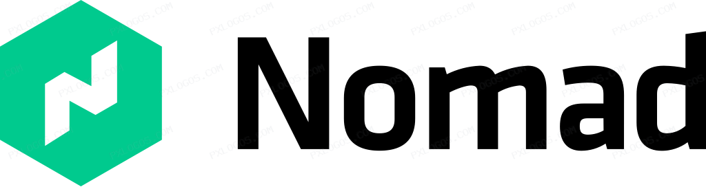 Nomad Wordmark Logo PNG with transparent background