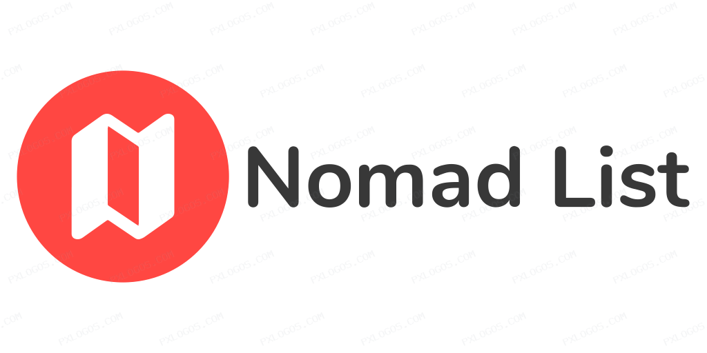 Nomadlist Wordmark Logo PNG with transparent background