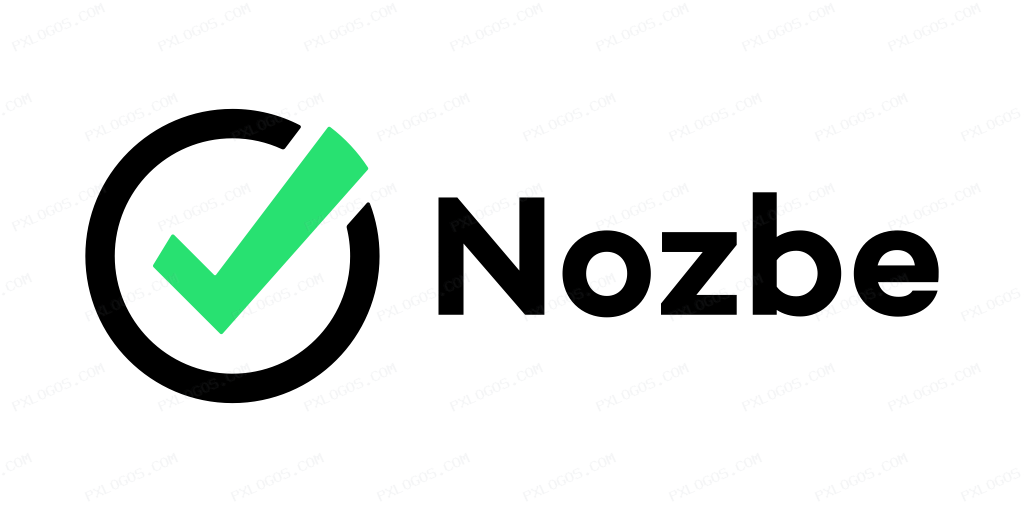 Nozbe Wordmark Logo PNG with transparent background