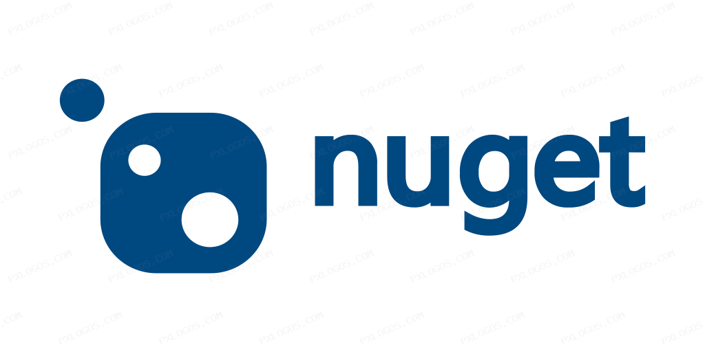 Nuget Wordmark Logo PNG with transparent background