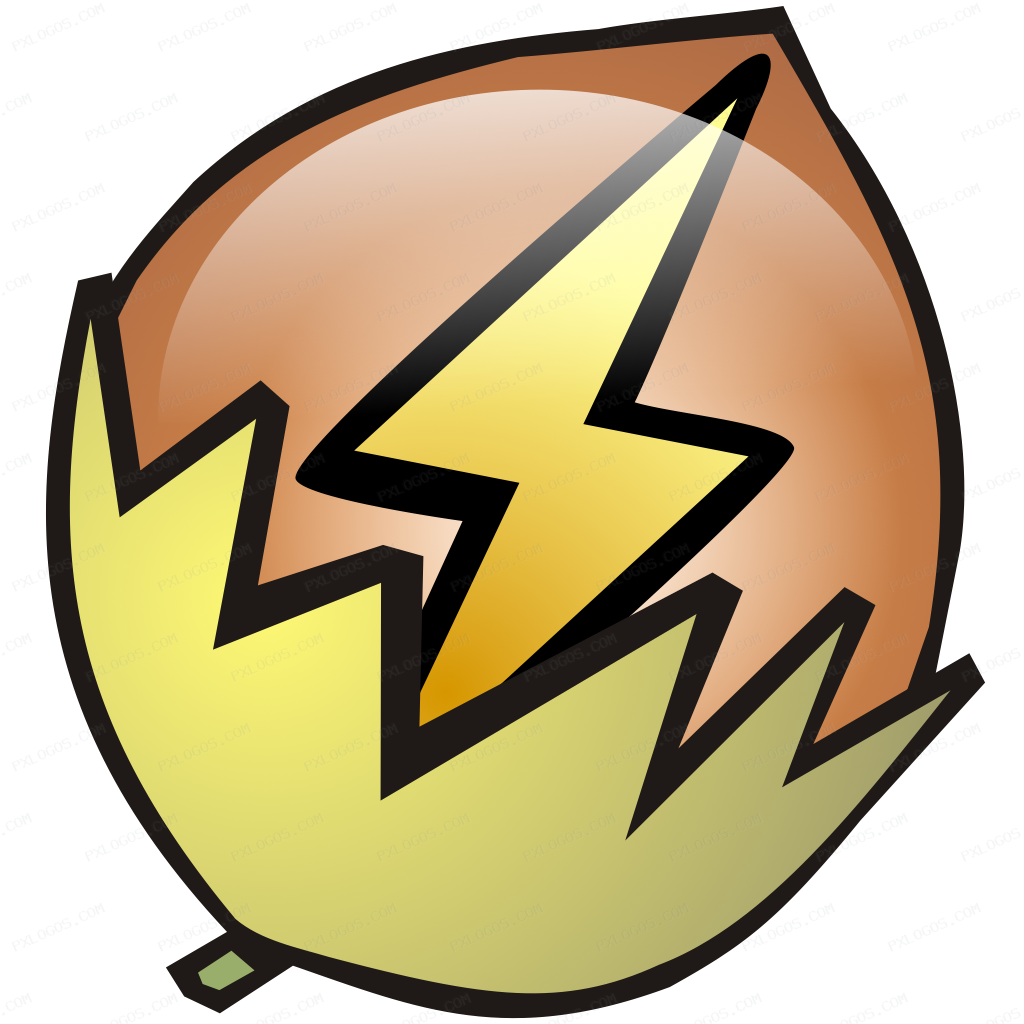 Nut Logo PNG with transparent background