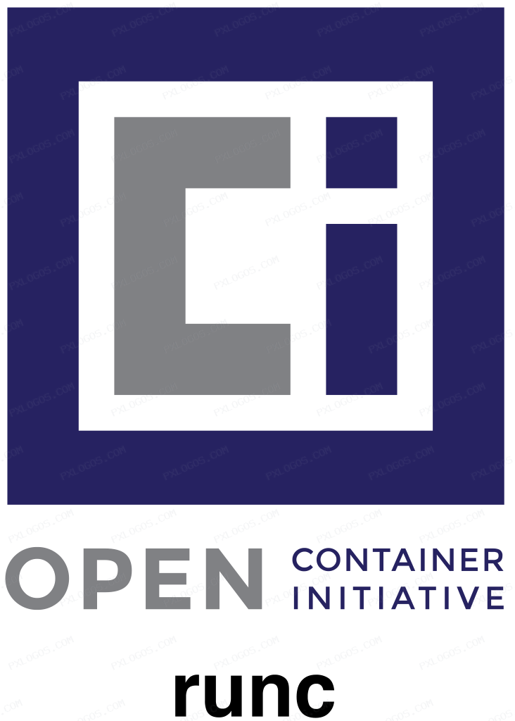 oci-runc Logo PNG with transparent background