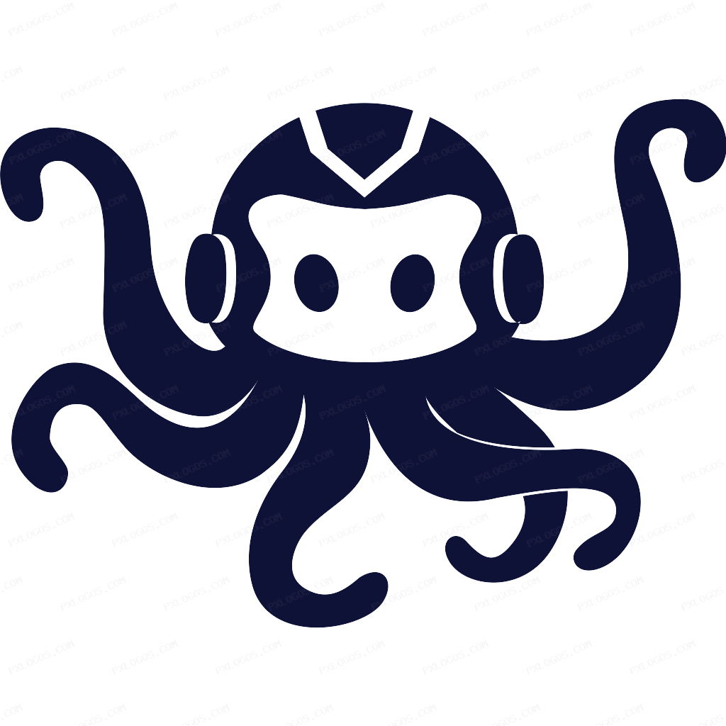 Octobot Logo PNG with transparent background