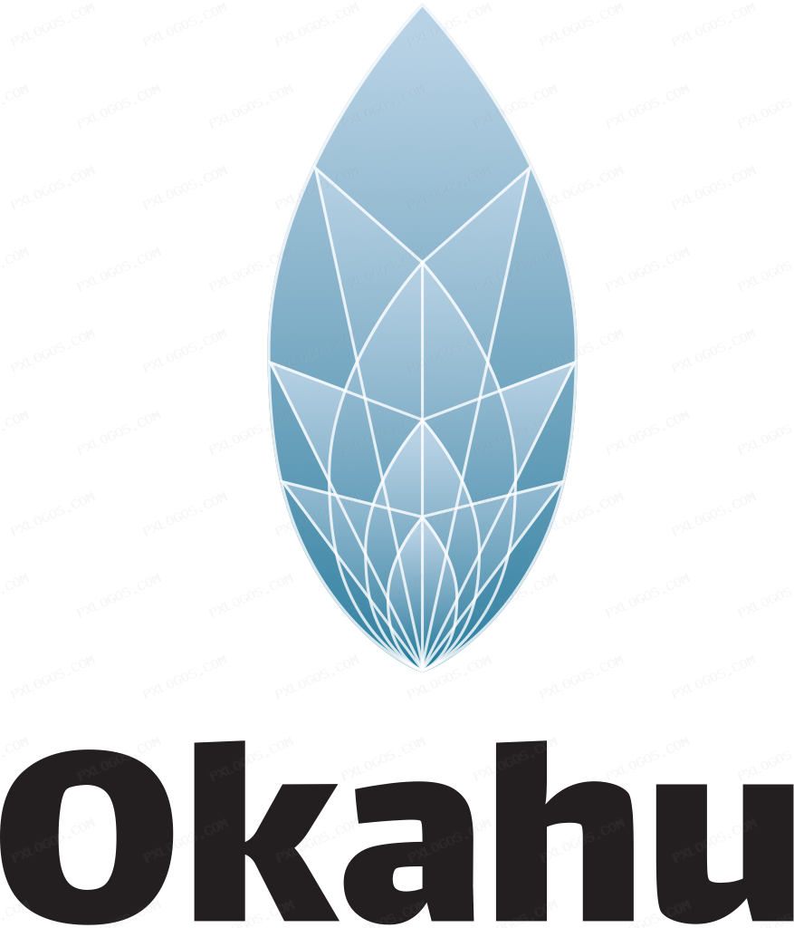 Okahu Logo PNG with transparent background