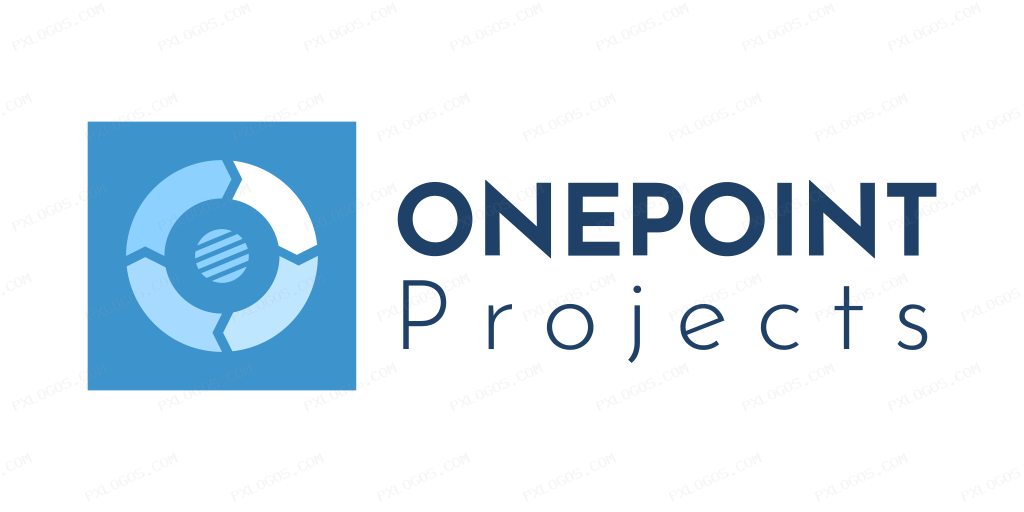 Onepoint Projects Wordmark Logo PNG with transparent background