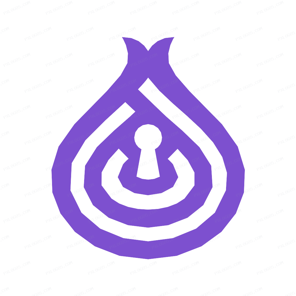 Onion Logo PNG with transparent background