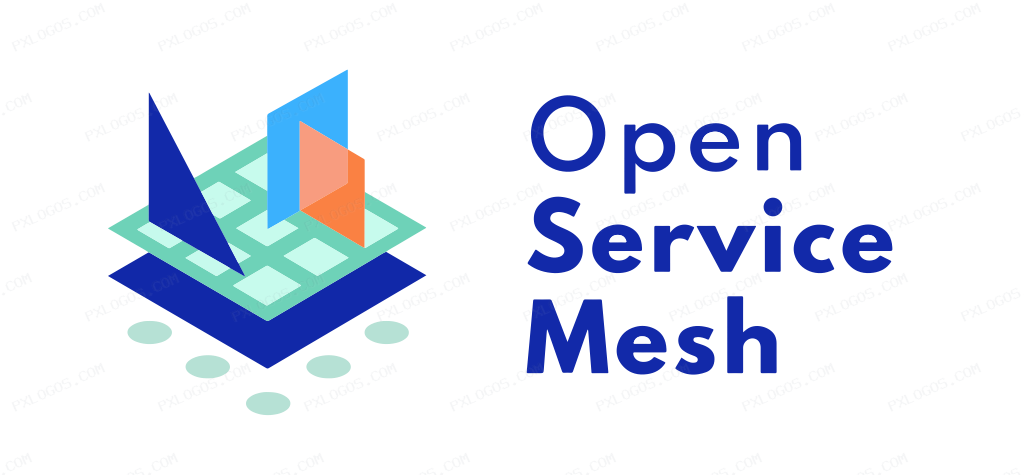 Open Service Mesh Logo PNG with transparent background