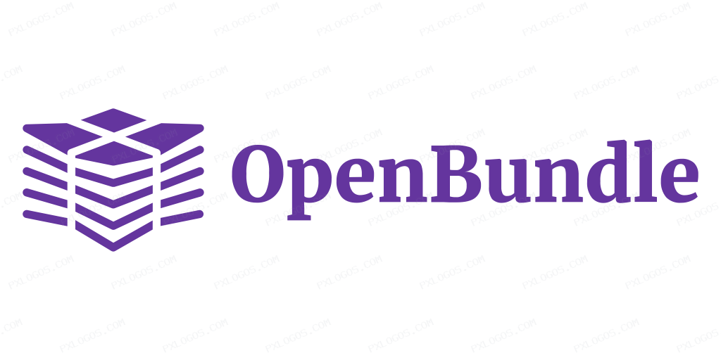 Openbundleio Wordmark Logo PNG with transparent background