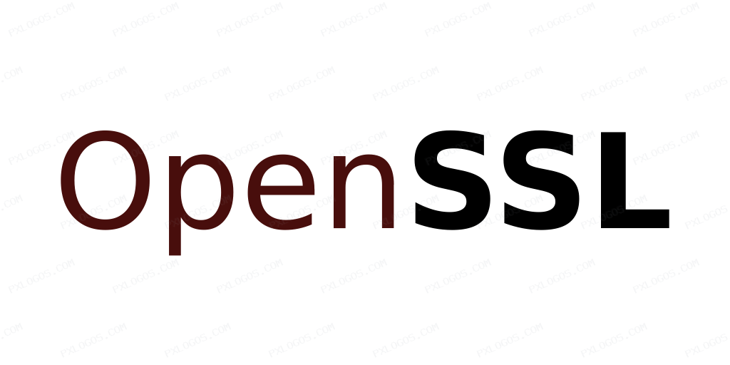 Openssl Wordmark Logo PNG with transparent background