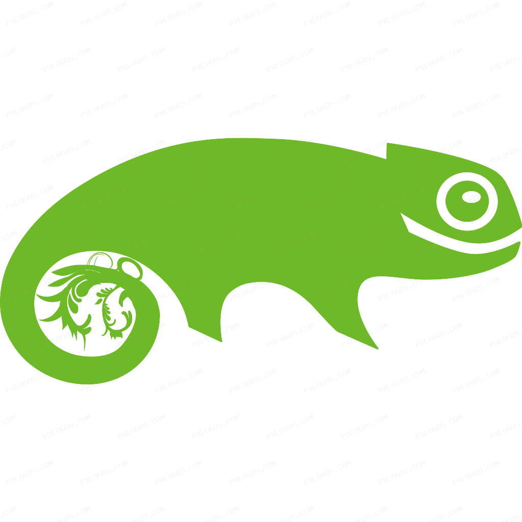Opensuse Evergreen Logo PNG with transparent background