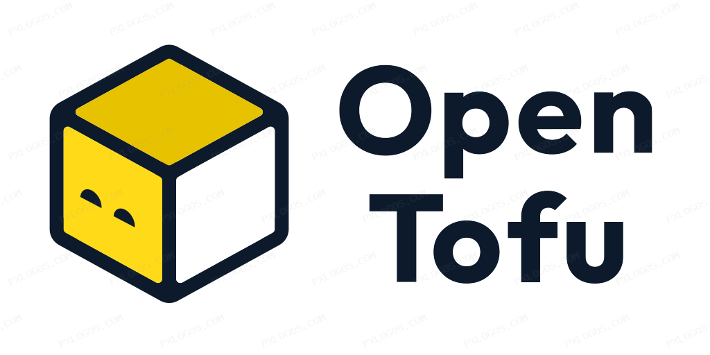 Opentofu Wordmark Logo PNG with transparent background