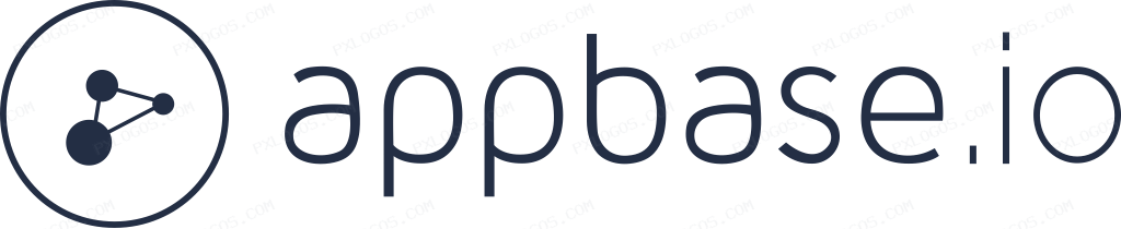 Appbaseio Wordmark Logo PNG with transparent background