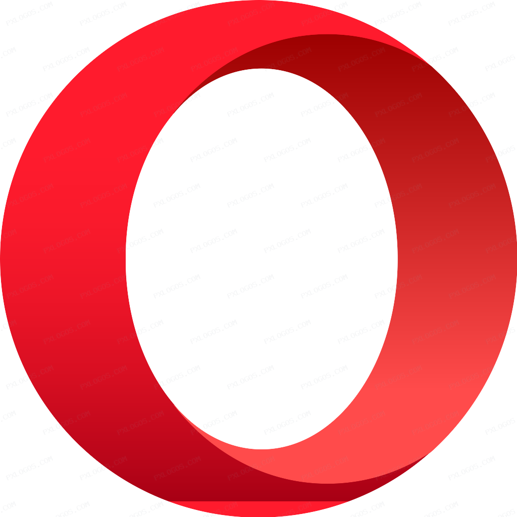 Opera Logo PNG with transparent background