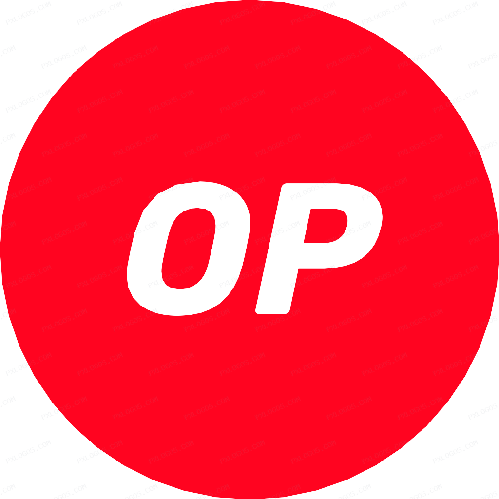 Optimism Logo PNG with transparent background