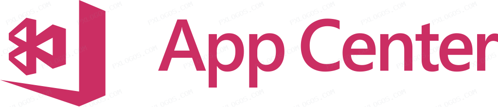 Appcenter Wordmark Logo PNG with transparent background