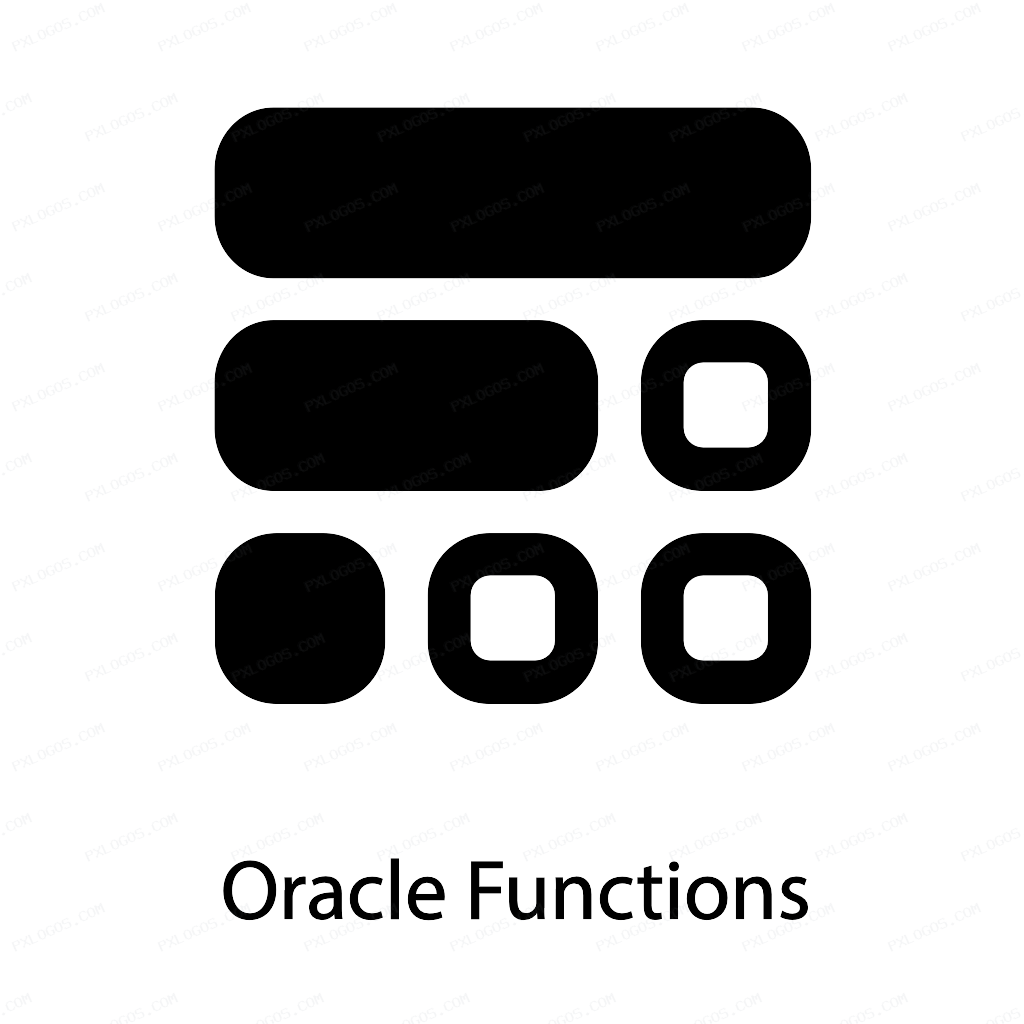 Oracle Functions Logo PNG with transparent background