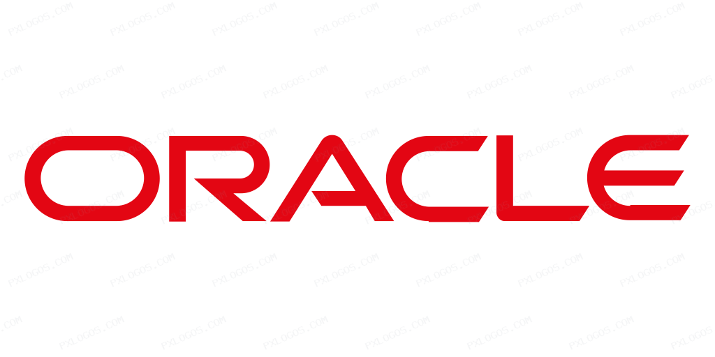 Oracle Wordmark Logo PNG with transparent background