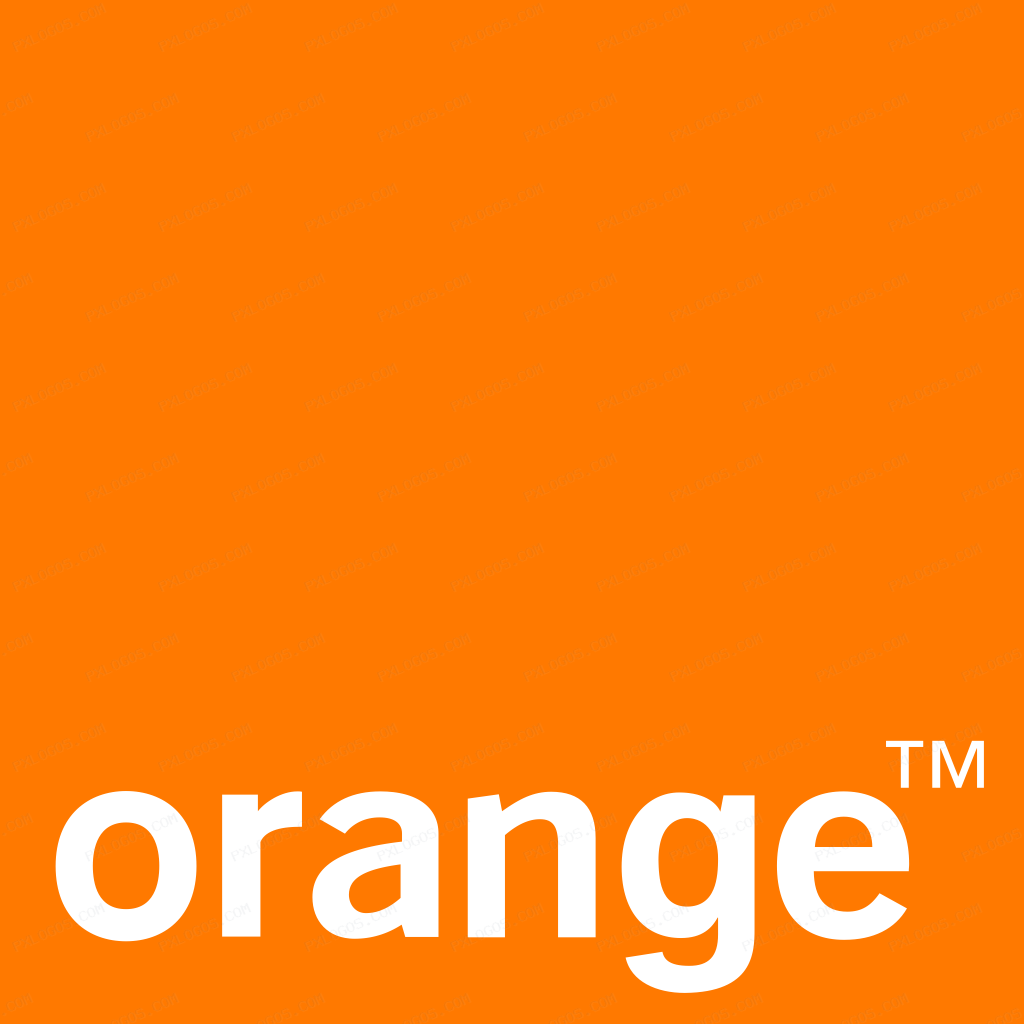 Orange Logo PNG with transparent background