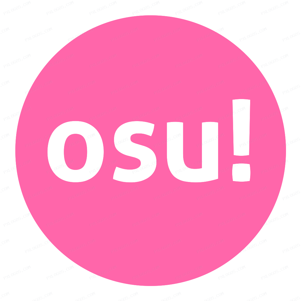 Osu Logo PNG with transparent background