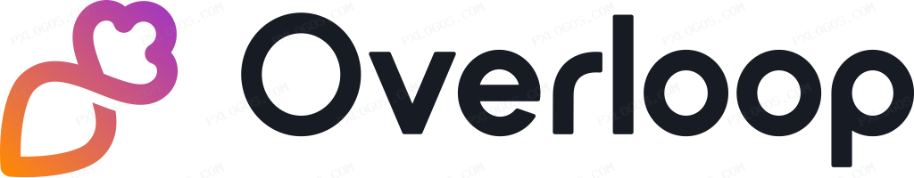 Overloop Wordmark Logo PNG with transparent background