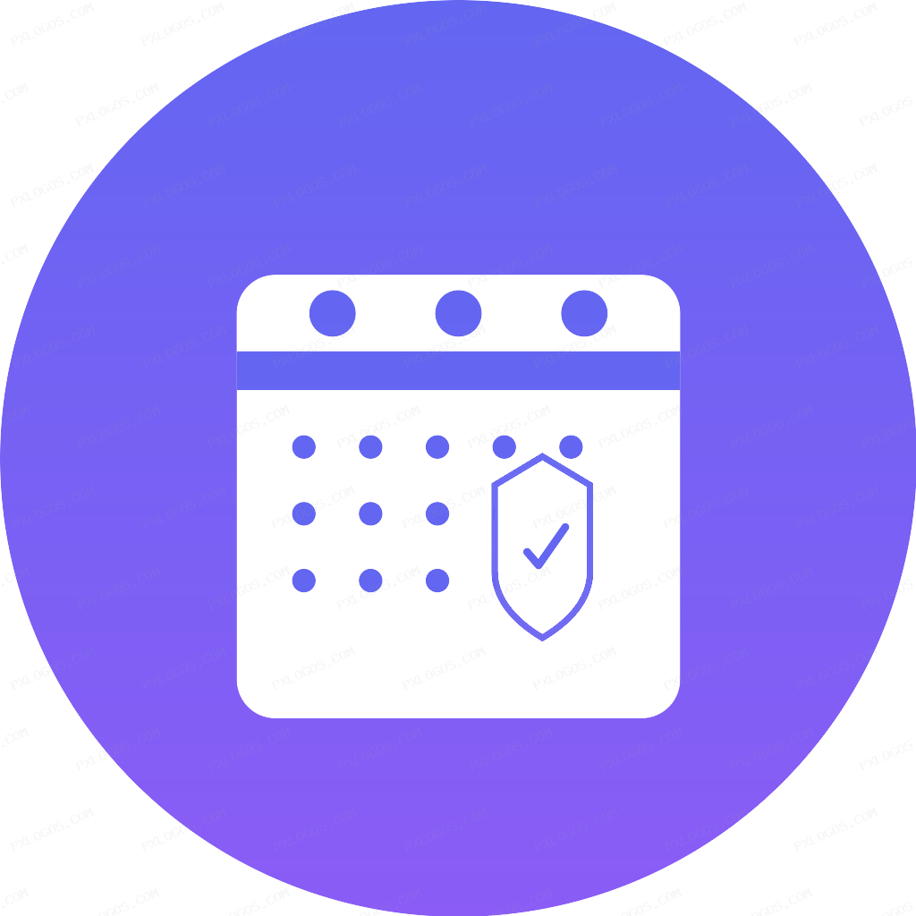 P Cal Logo PNG with transparent background