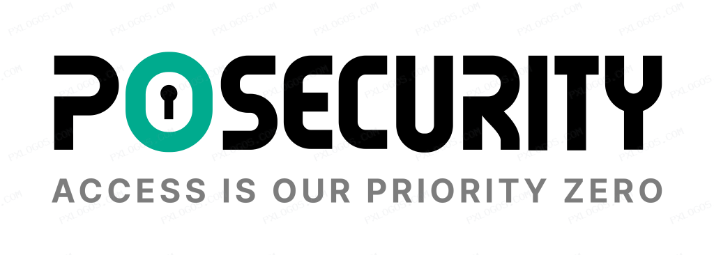 P0 Security Logo PNG with transparent background