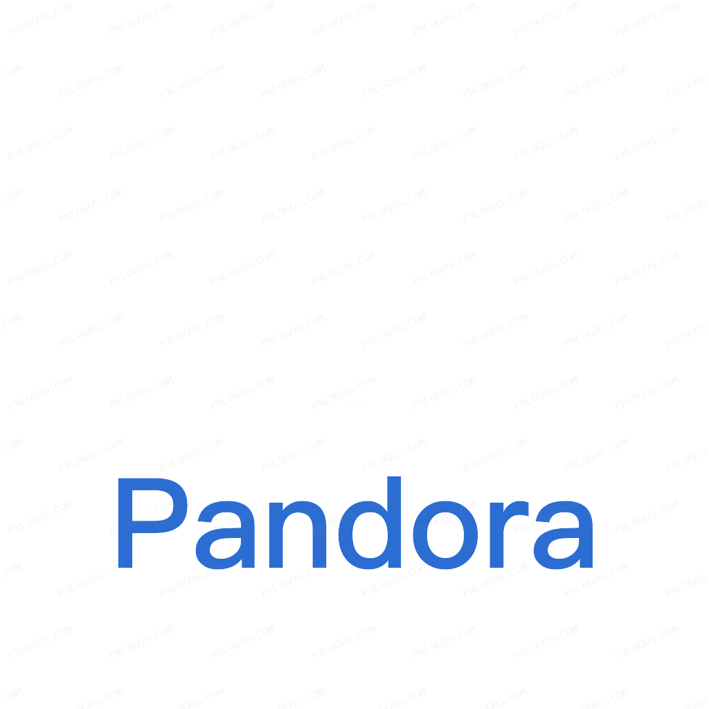 Pandora Logo PNG with transparent background